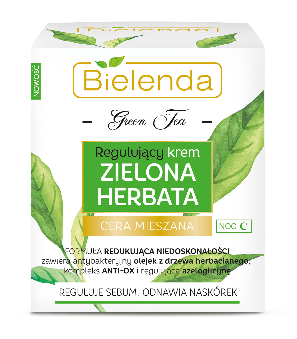 Bielenda Green Tea Regulating Night Cream 50 ml