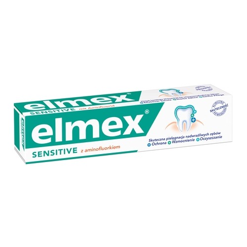 Elmex Sensitive - toothpaste with aminofluoride, 50 ml capacity
