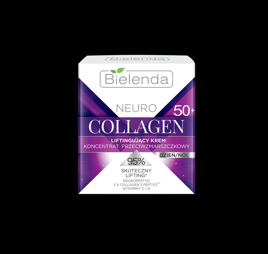 Bielenda NEURO COLLAGEN - lifting cream - anti-wrinkle concentrate 50+ day / night, capacity 50 ml