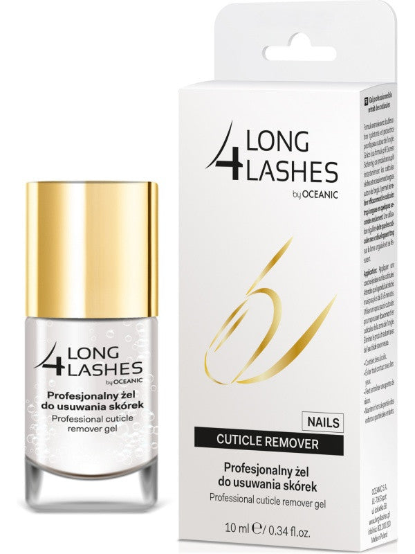 Long 4 Lashes - Nails, profesjonalny żel do usuwania skórek, poj. 10 ml
