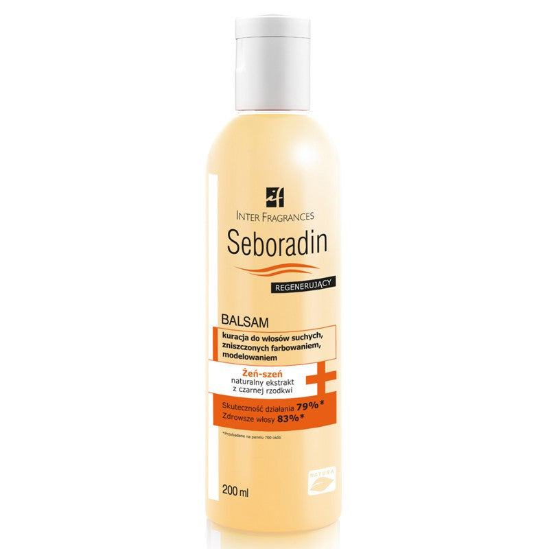 Seboradin Regenerujący - balsam do włosów, żen-szeń, poj. 200 ml