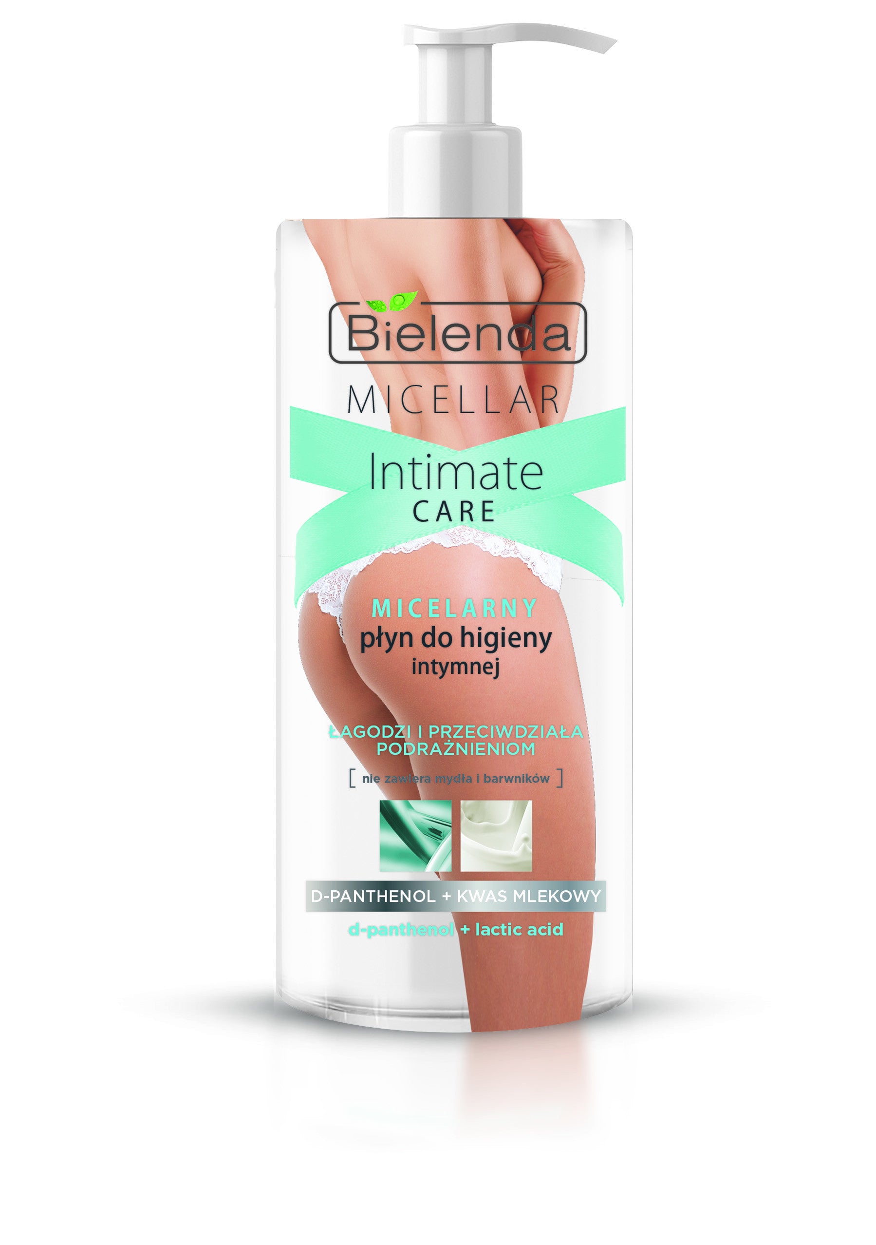 Bielenda INTIMATE CARE - micelarny płyn do higieny intymnej D-PANTHENOL + KWAS MLEKOWY, poj. 300 ml