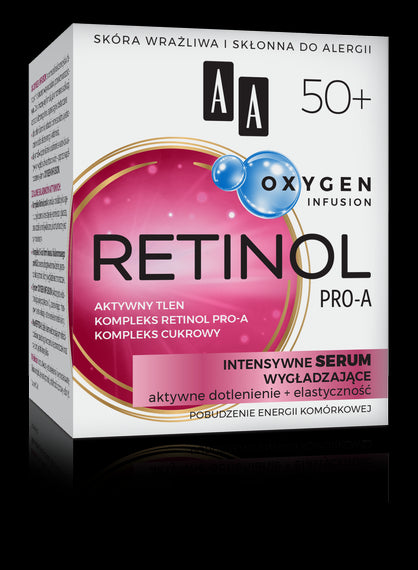 AA OXYGEN INFUSION - RETINOL PRO-A, intensywne serum wygładzające, poj. 50 ml
