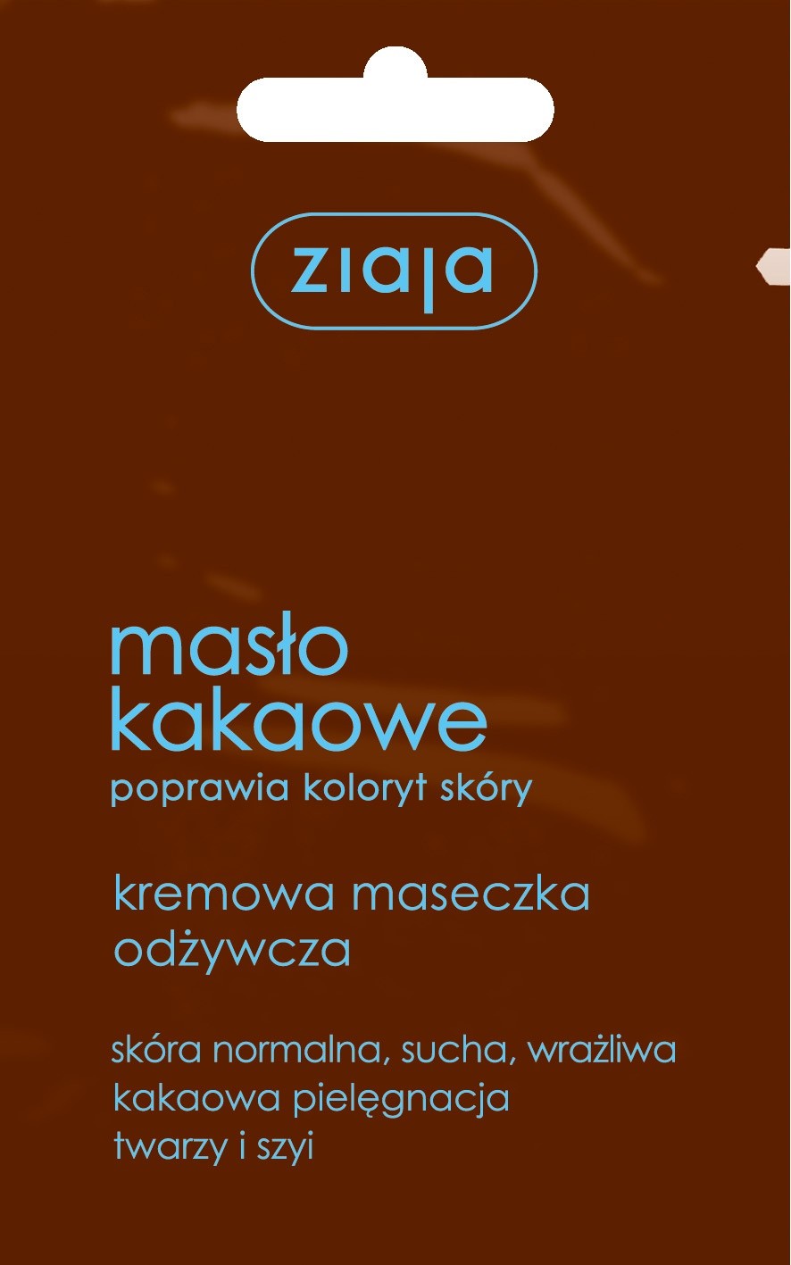 Masło kakaowe-kremowa maseczka odżywcza, poj. 7 ml.