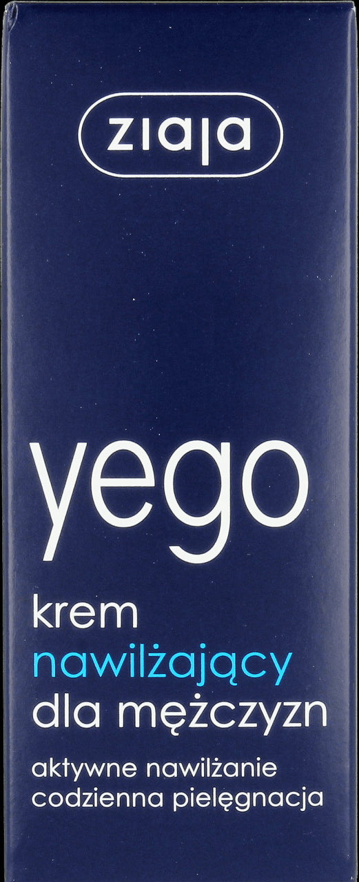 Ziaja Yego Moisturizing Cream for Men, 50 ml capacity
