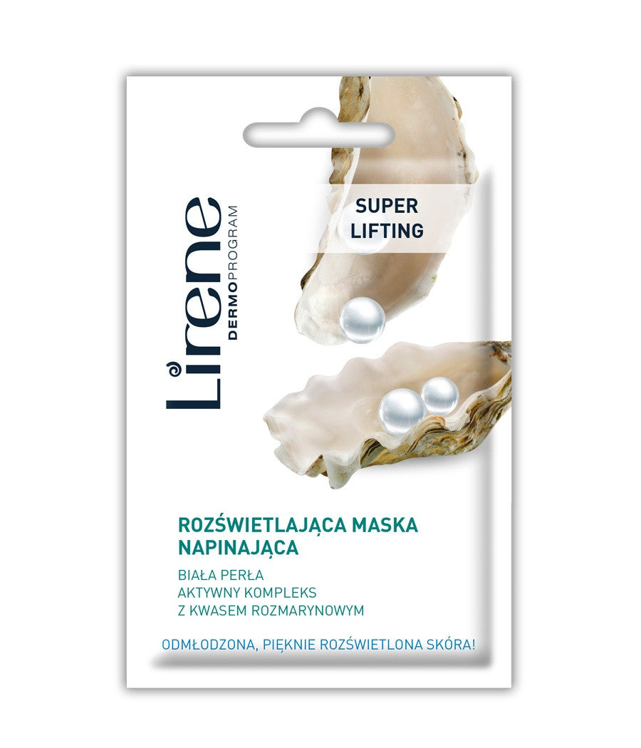 Lirene SUPER LIFTING - rozświetlająca maska napinająca, poj. 8 ml