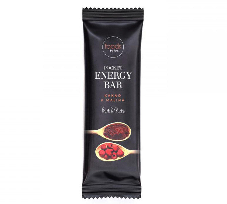 Foods by Annpocket Energy Bar - Cocoa & Raspberry, weight: 35 g
