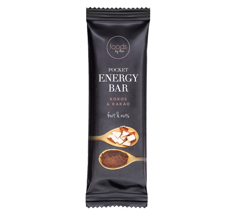 Foods by Ann, Pocket Energy Bar - Kokos & Kakao, waga: 35 g