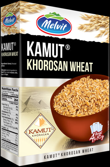 Melvit - kasza KAMUT, masa netto: 4 x 80 g
