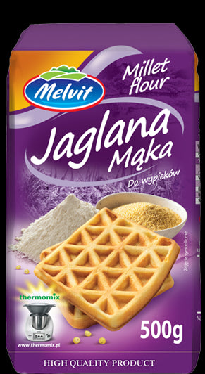 Melvit - jaglana mąka, masa netto: 500 g