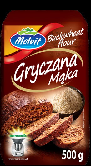 Melvit - gryczana mąka, masa netto: 500 g