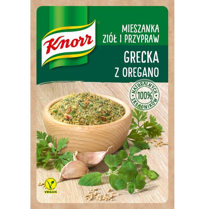 Knorr - Mieszanka ziół i przypraw, Grecka z oregano, masa netto: 13 g