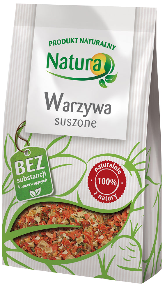 NATURE - dried vegetables, seasoning, net weight: 80 g