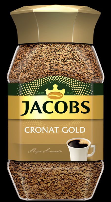 Jacobs - Cronat Gold, instant coffee, net weight: 200 g