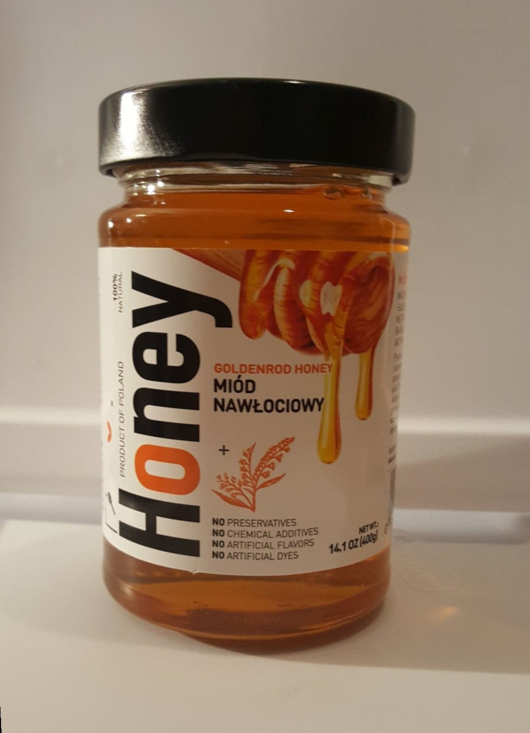 Vavel - miód nawłociowy, masa netto: 400 g