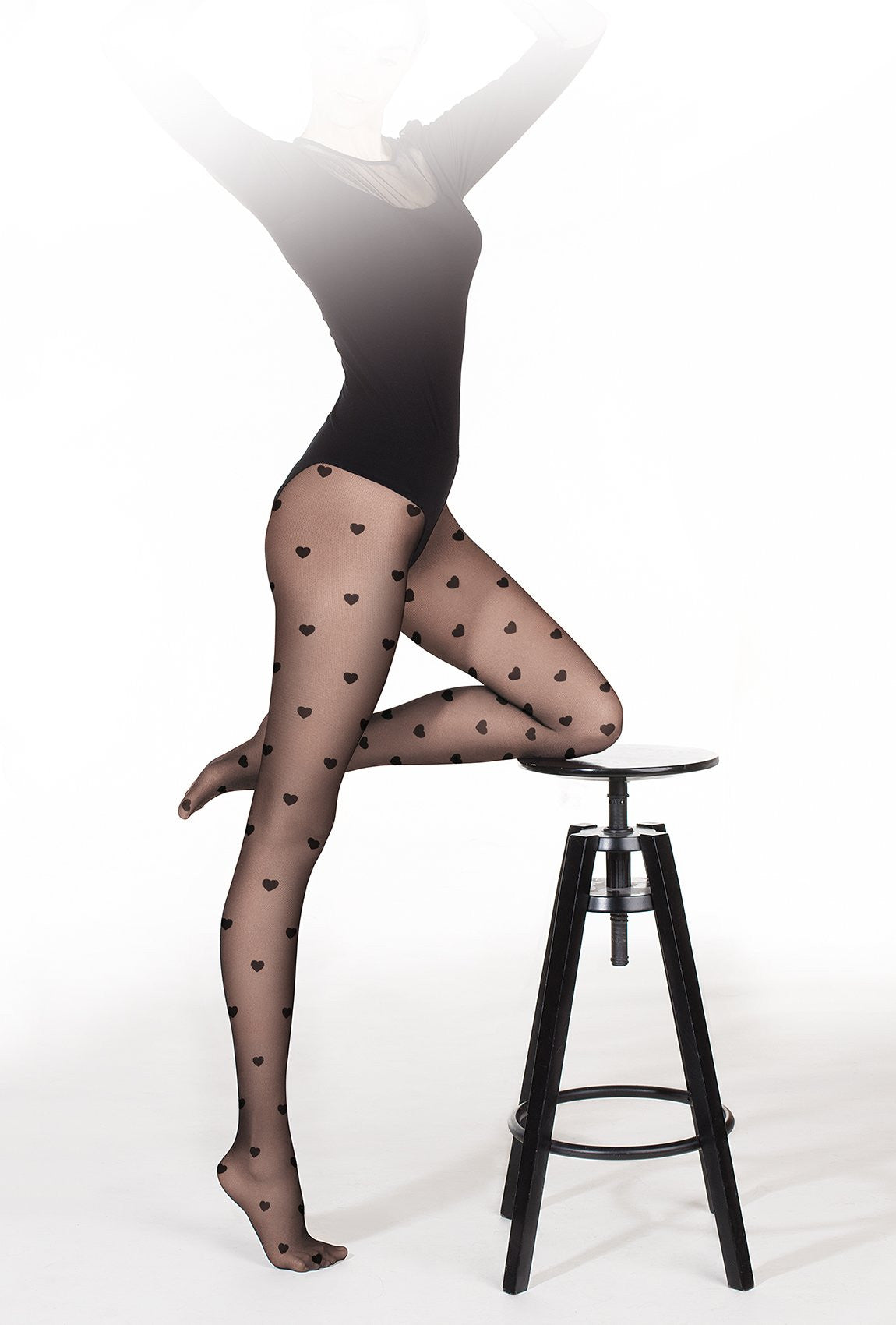 FUNNY w.08 - women's patterned tights 20 DEN