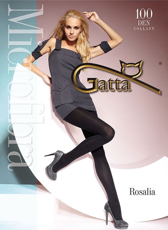 Super Opaque Microfiber Tights - 100 den - ROSALIA 100
