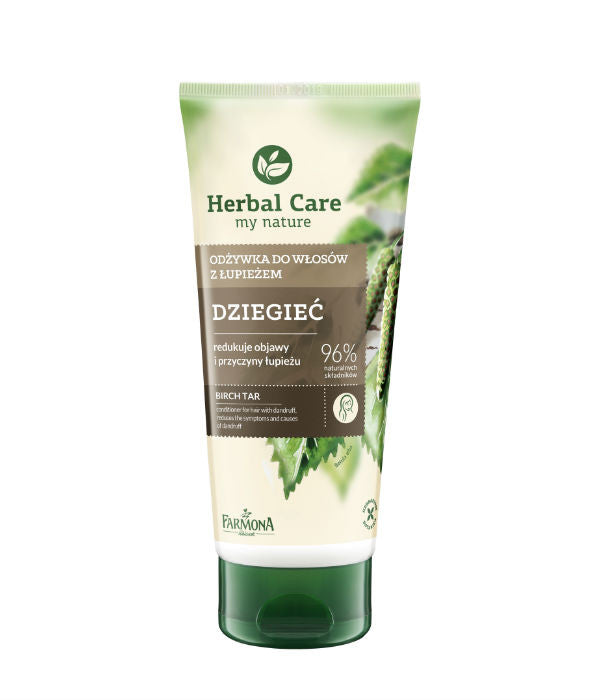 HERBAL CARE - DZIEGIEĆ, odżywka do włosów z tendencją do łupieżu , poj. 200 ml