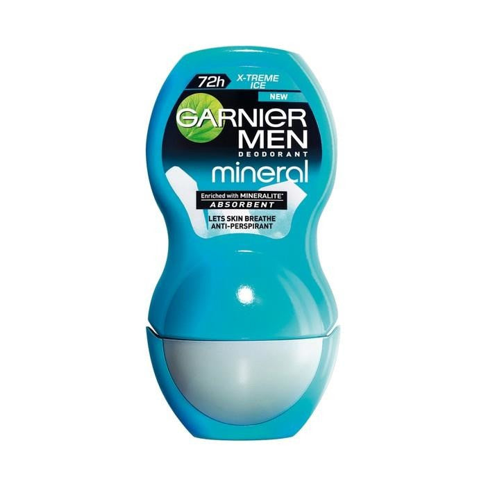 Garnier MEN - Mineral X-Treme Ice 72h, antyperspirant dla mężczyzn w kulce, poj. 50 ml