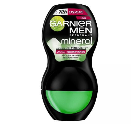 Garnier MEN - Mineral Extreme 72h, antyperspirant dla mężczyzn w kulce, poj. 50 ml
