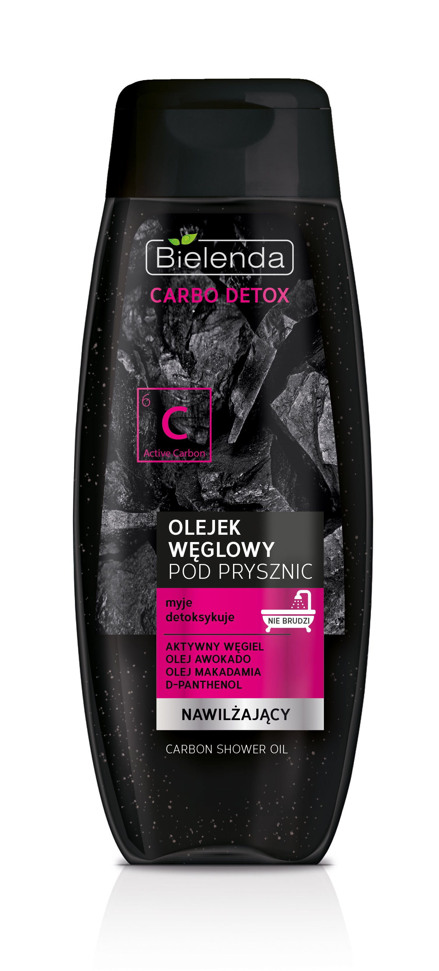 Bielenda CARBO DETOX - olejek węglowy pod prysznic, poj. 440 ml