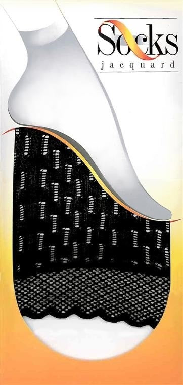 Gatta Socks w.03 - fishnet jacquard socks
