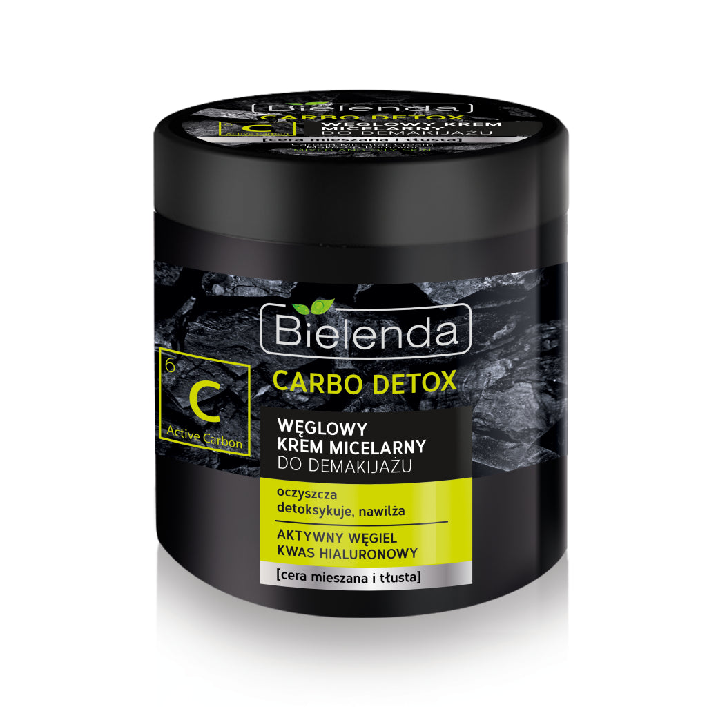 Bielenda CARBO DETOX - węglowy krem micelarny do demakijażu, poj. 250 ml