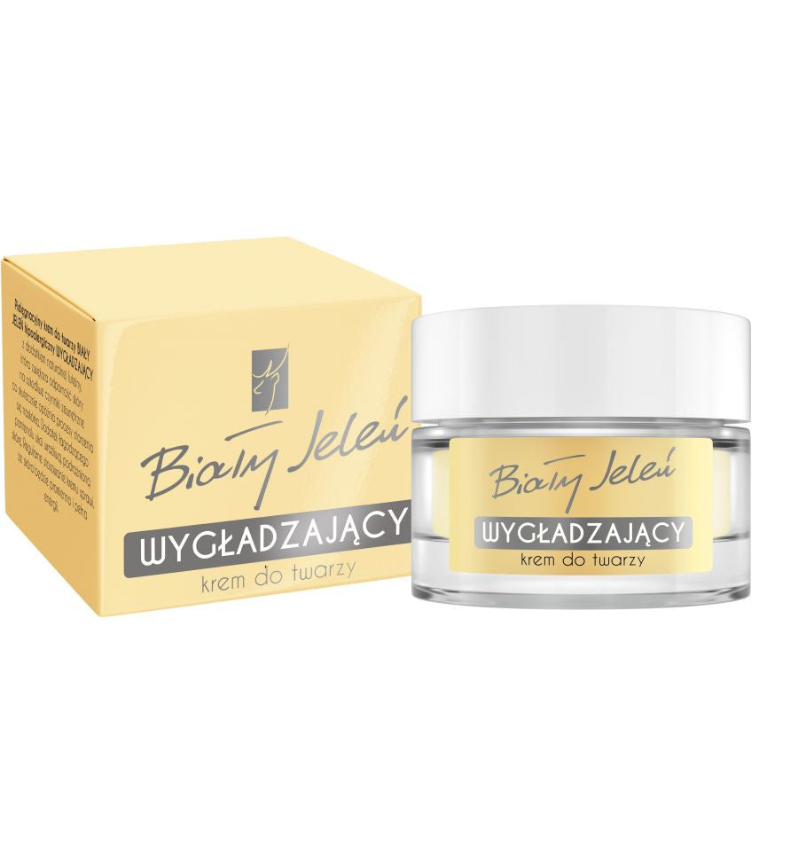 Biały Jeleń - WYGŁADZAJĄCY Hipoalergiczny Pielęgnacyjny krem do twarzy, poj. 50 ml