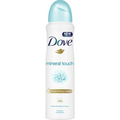 Dove - Mineral Touch antyperspirant w aerozolu 48h Woman, poj. 150 ml