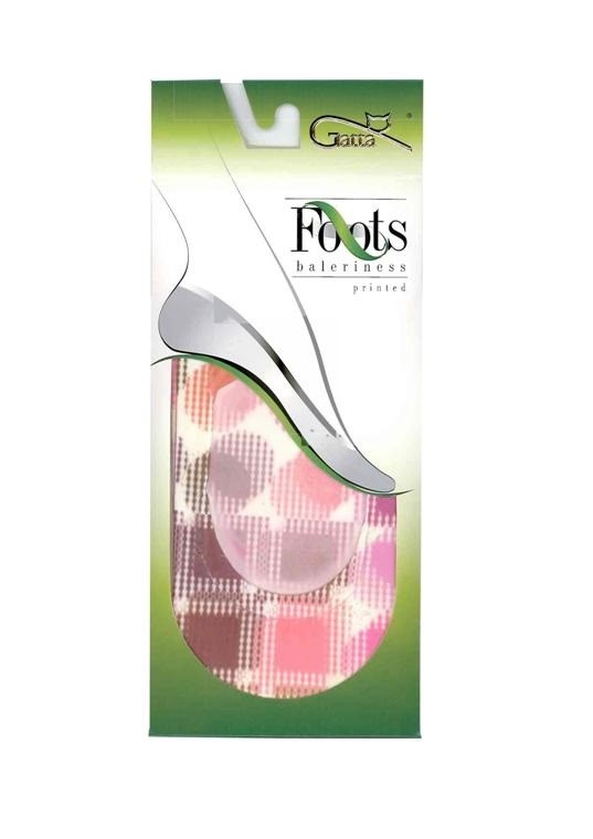 Foots Baleriness w.04 - stopki damskie wzorzyste