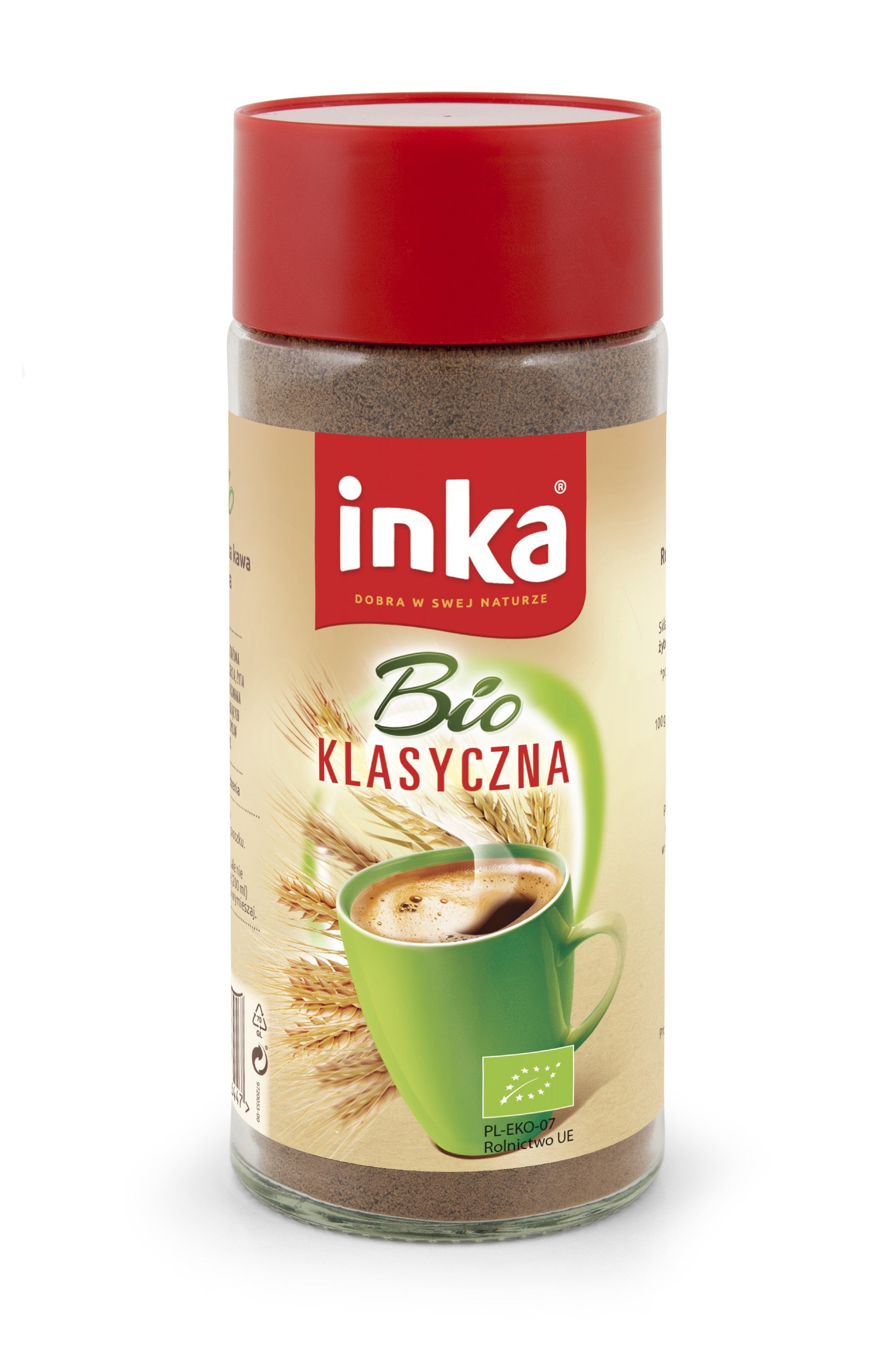 Inka Bio Classic - instant cereal coffee, 100 g capacity