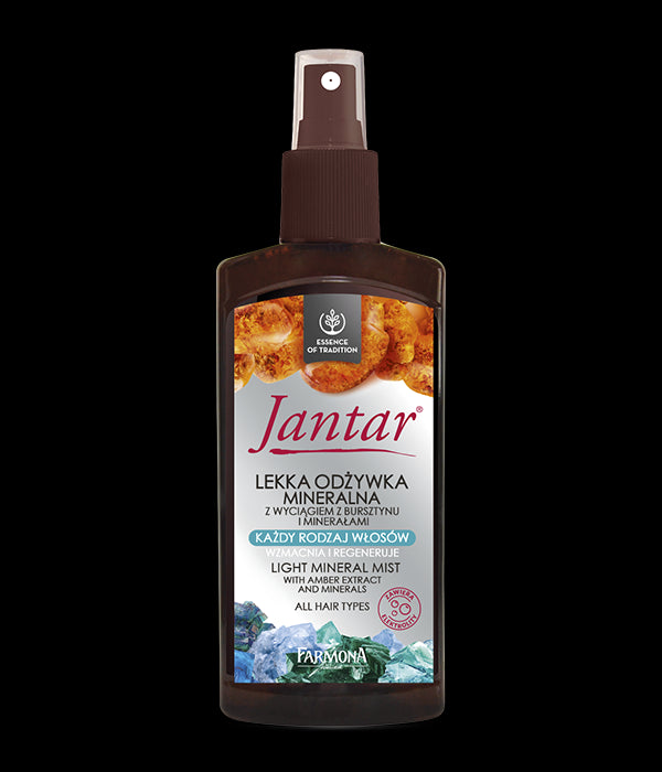 Jantar - light mineral conditioner with amber extract and minerals, strengthens and regenerates, every type of hair, 200 ml capa