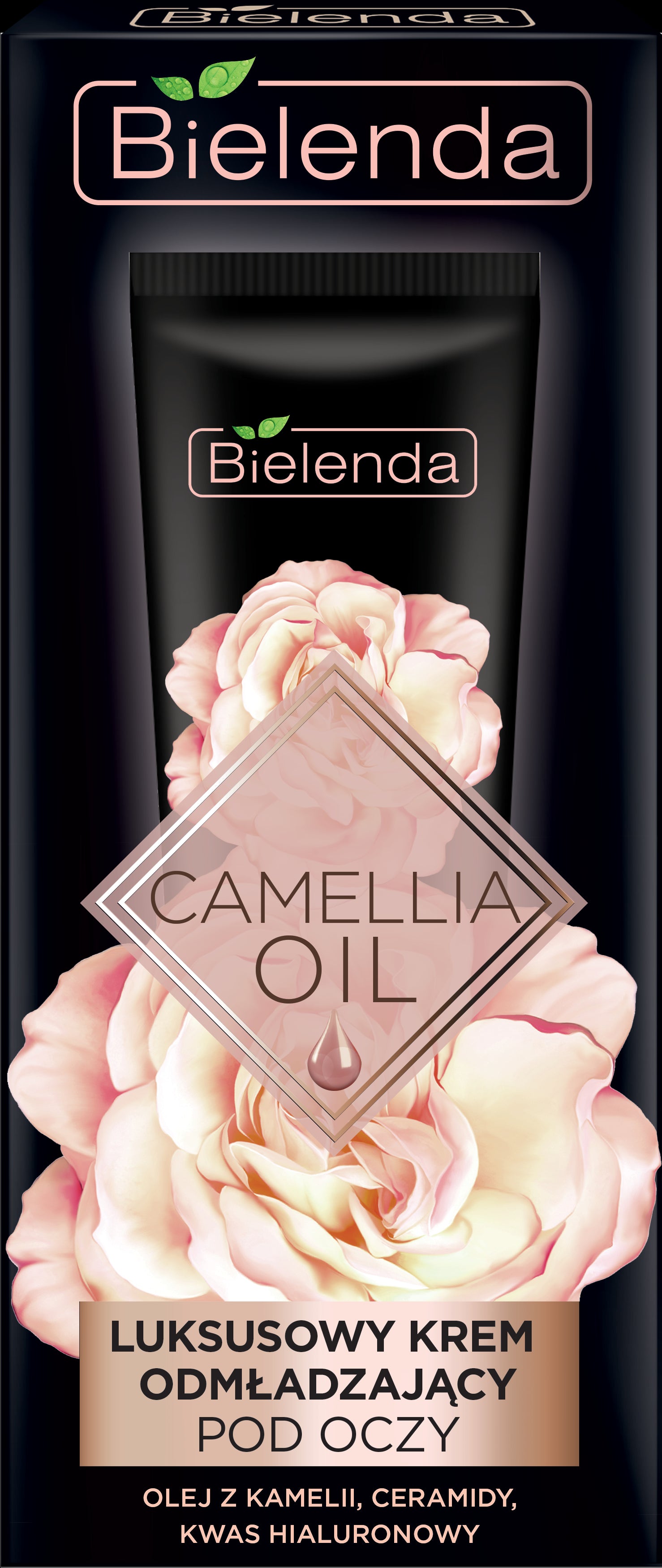 Bielenda CAMELLIA OIL - luxurious rejuvenating eye cream, capacity 15 ml