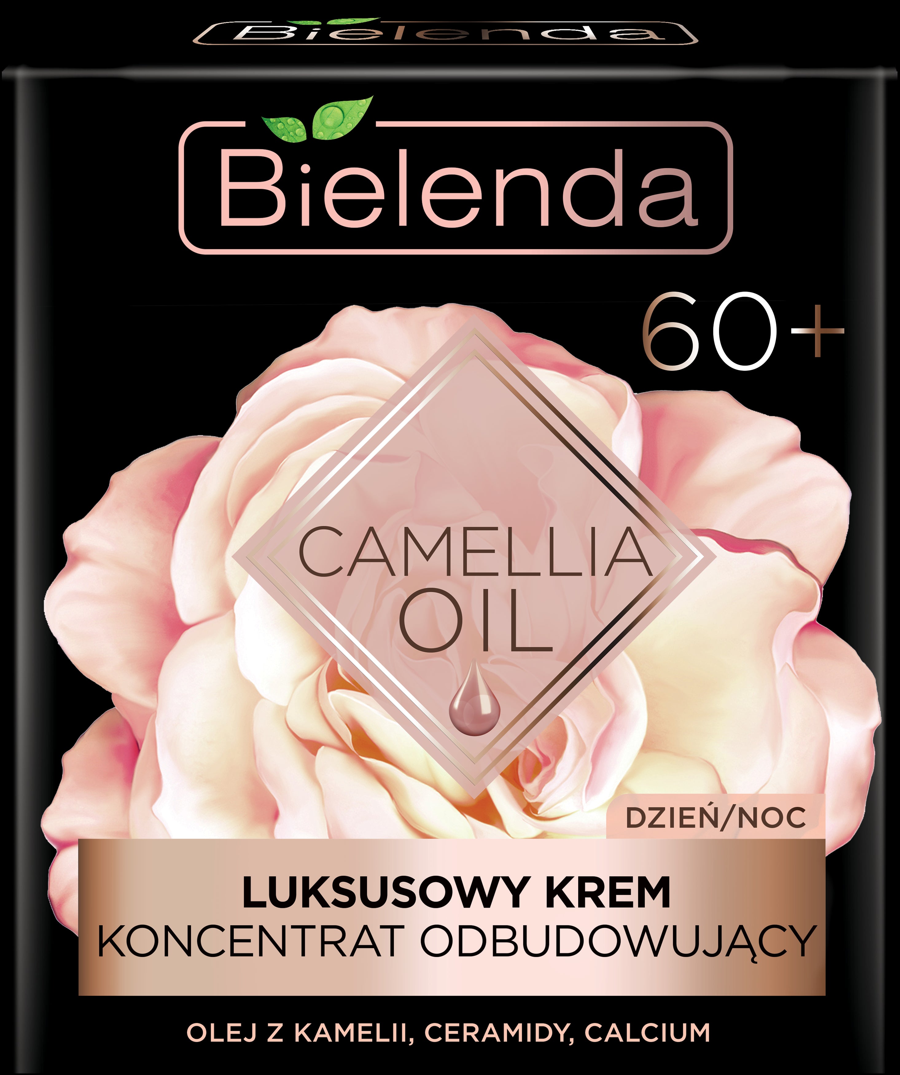 Bielenda CAMELLIA OIL - luxurious restorative cream 60+ day & night, 50 ml