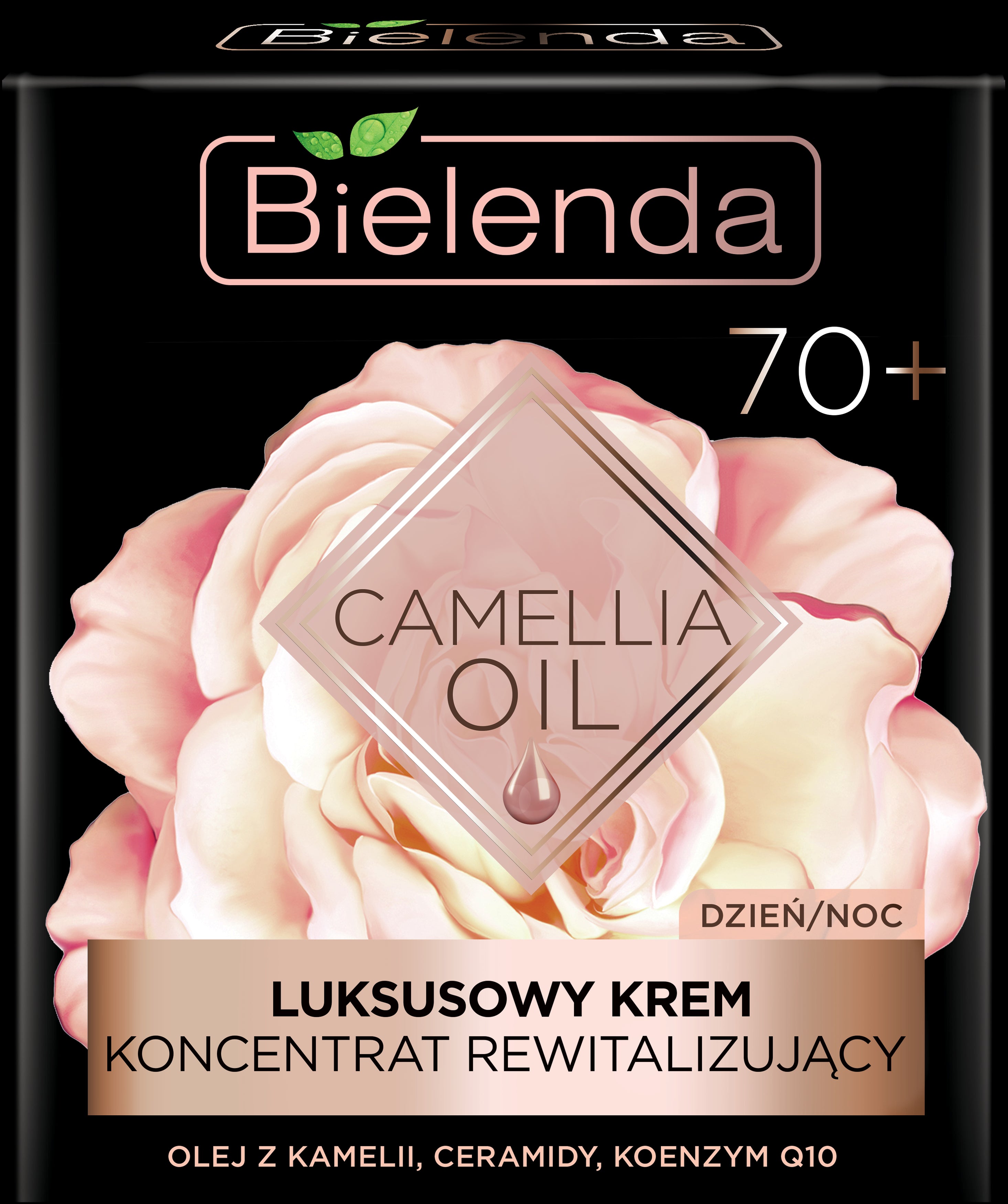 Bielenda CAMELLIA OIL - luxurious revitalizing day/night cream 70+, 50 ml