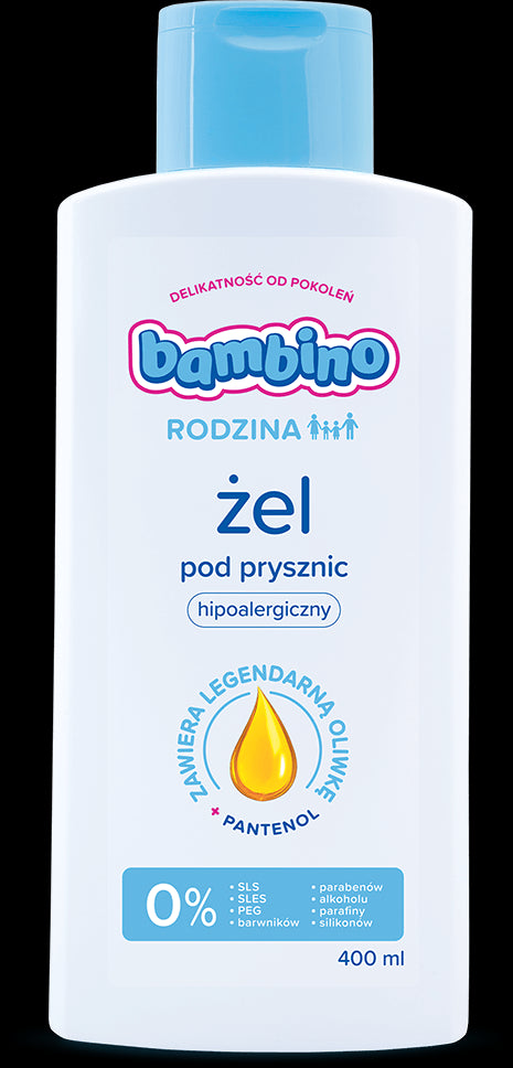 Bambino Rodzina - hipoalergiczny żel pod prysznic, poj. 400 ml