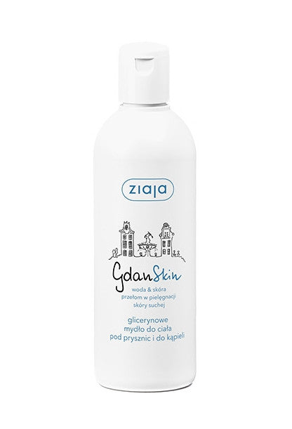 Ziaja GdanSkin - glicerynowe mydło do ciała pod prysznic i do kąpieli, poj. 300 ml