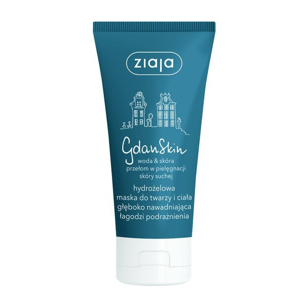 Ziaja GdanSkin - hydrogel mask for face and body, deeply hydrating, 50 ml