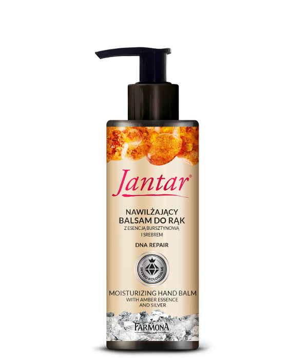 Jantar Body - moisturizing hand lotion with amber essence and silver, DNA REPAIR, 100 ml