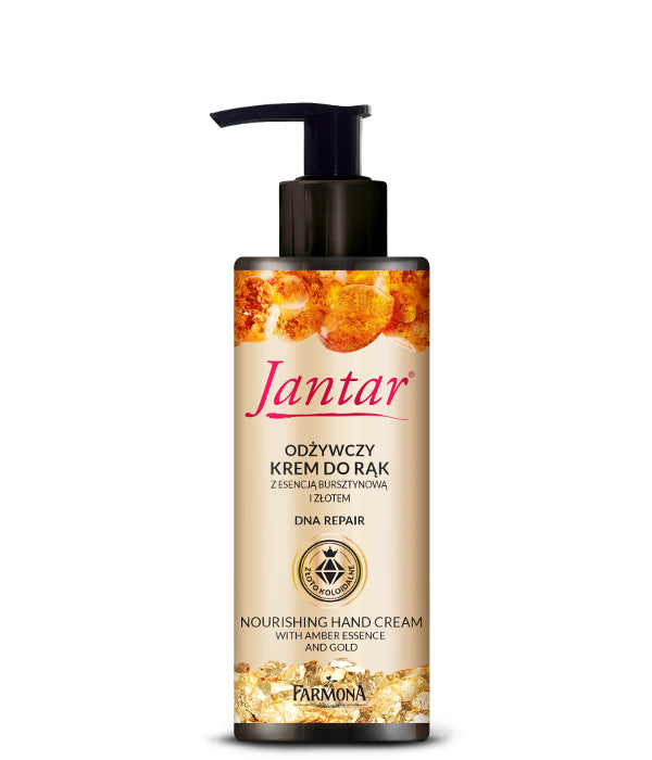 Jantar Body - nourishing hand cream with amber essence and gold, DNA REPAIR, volume 100 ml