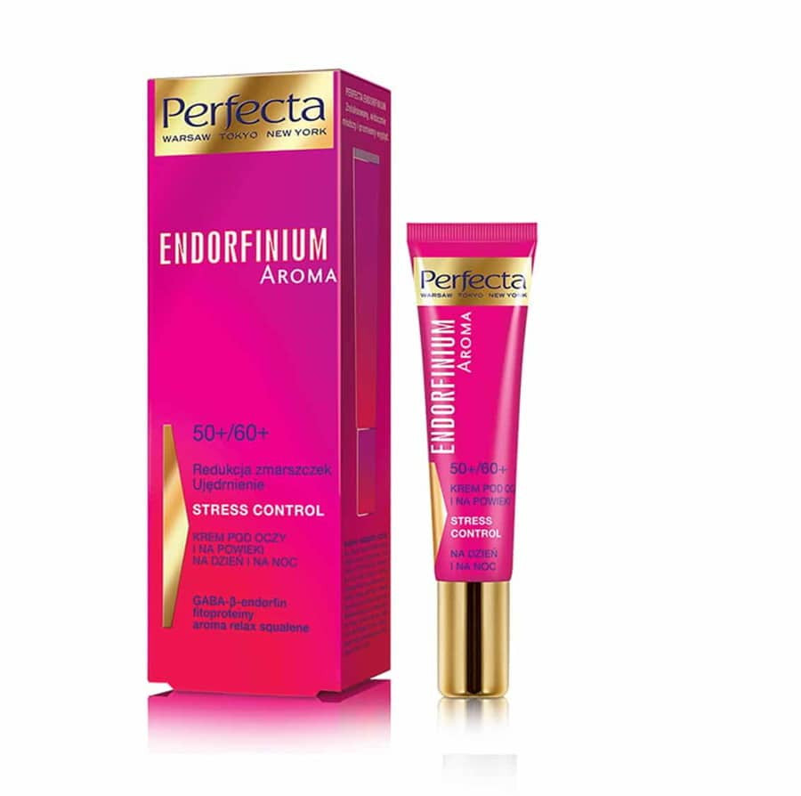 Perfecta ENDORFINIUM AROMA - krem pod oczy i na powieki, Stress Control, 50+/60+, poj. 15 ml