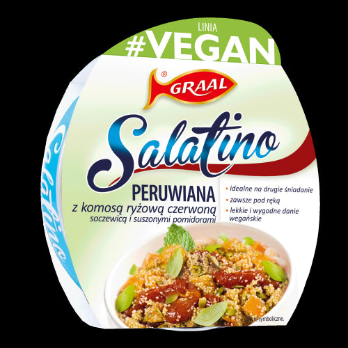 Graal Salatino - Vegan Peruwiana z komosą ryżową, czerwoną soczewicą i suszonymi pomidorami, masa netto: 150 g