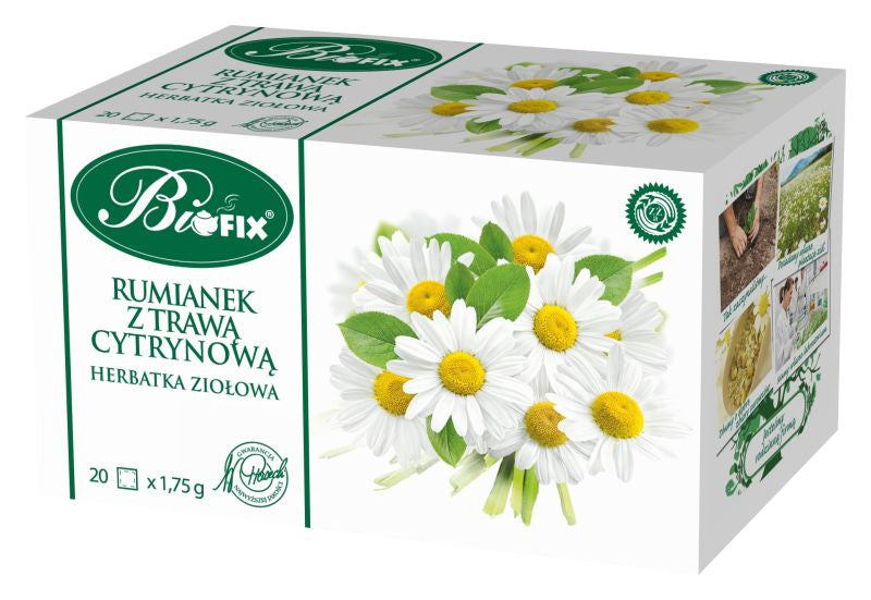 Bi fix Rumianek z trawą cytrynową - herbatka ziołowa, poj. 20 saszetek x 1,75 g