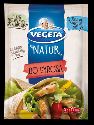 Vegeta - Natur, do gyrosa, mieszanka przyprawowa, masa netto: 60 g