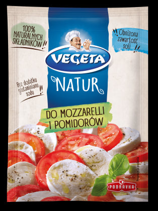 Vegeta - Natur, do mozzarelli i pomidorów, mieszanka przyprawowa, masa netto: 60 g