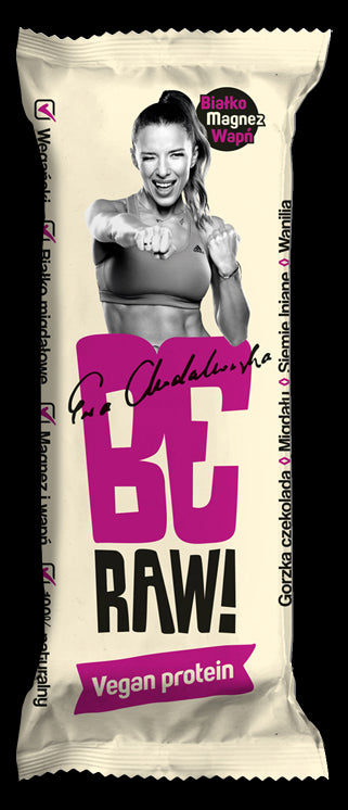 Baton BeRAW Vegan Protein, masa netto: 40 g