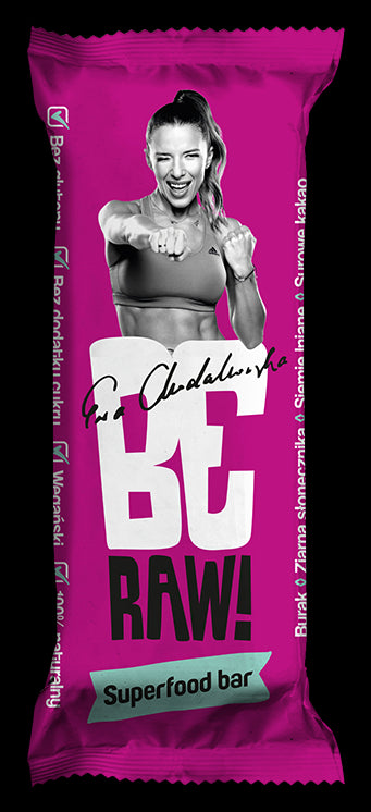 Baton BeRAW Superfood - burak, surowe kakao, masa netto: 40 g