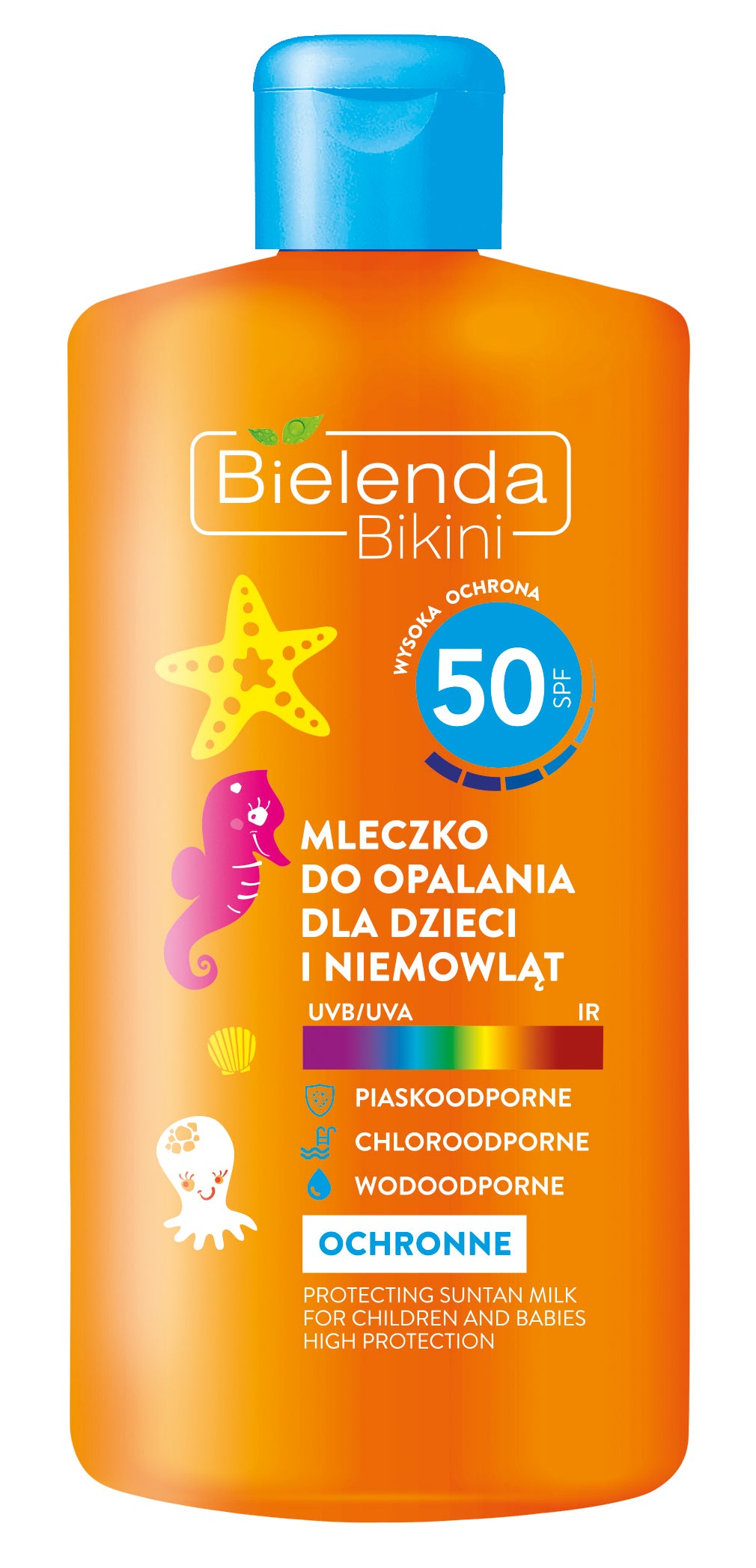 Bielenda BIKINI - mleczko do opalania dla dzieci i niemowląt SPF 50, poj. 150 ml