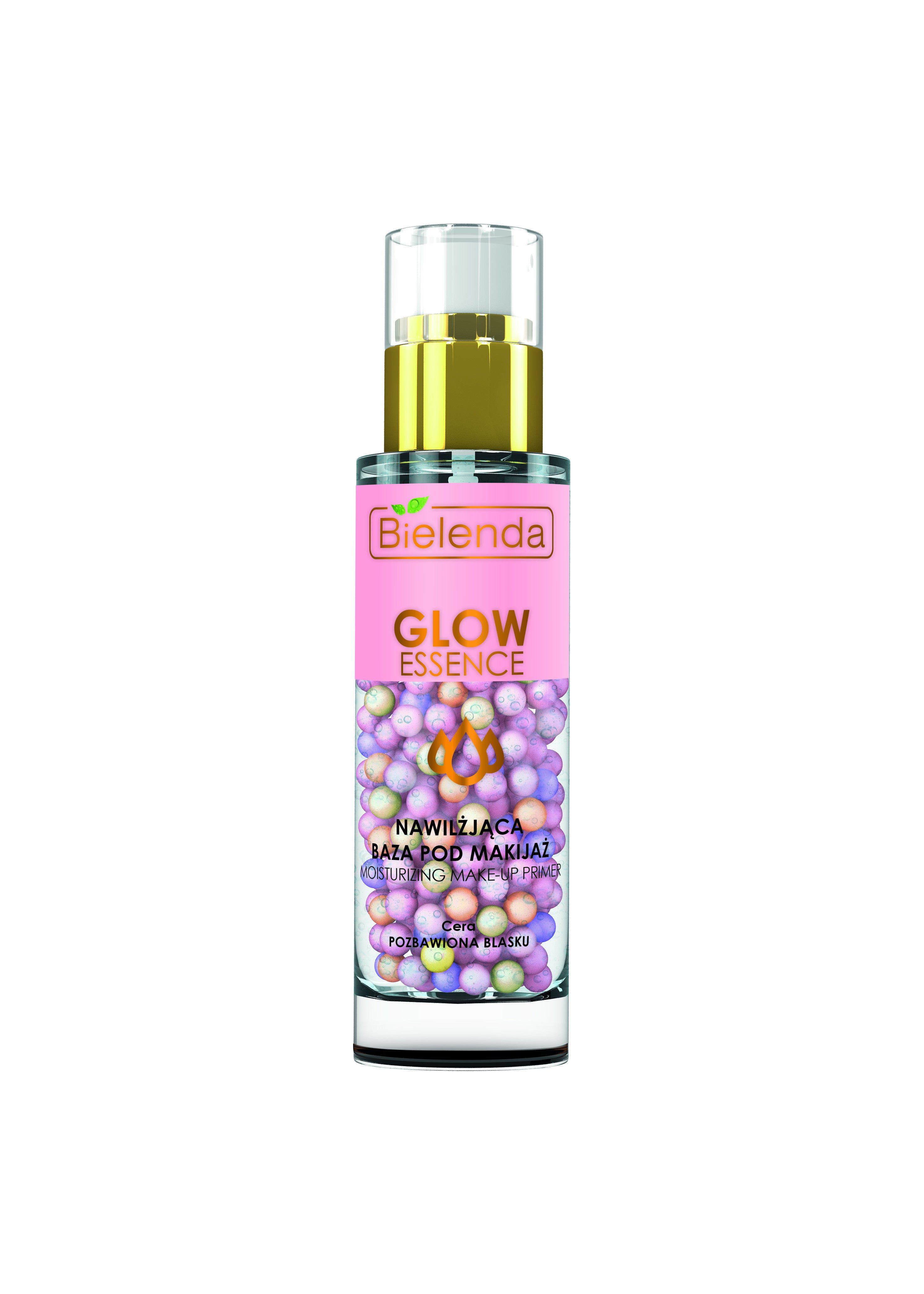 Bielenda GLOW ESSENCE - nawilżająca baza pod makijaż – cera pozbawiona blasku, poj. 30 g