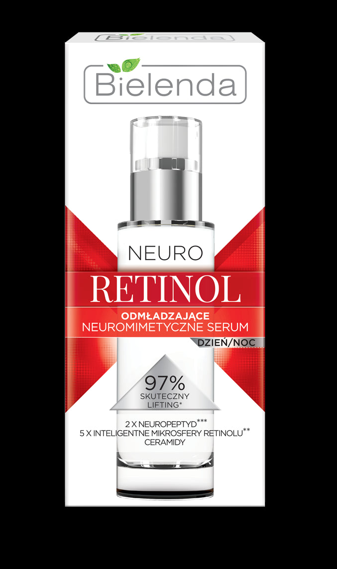 Bielenda NEURO RETINOL - Neuromimetic rejuvenating day/night serum, volume 30 ml